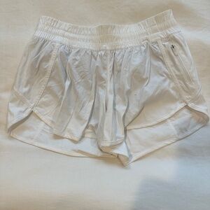 Lululemon white shorts size 8